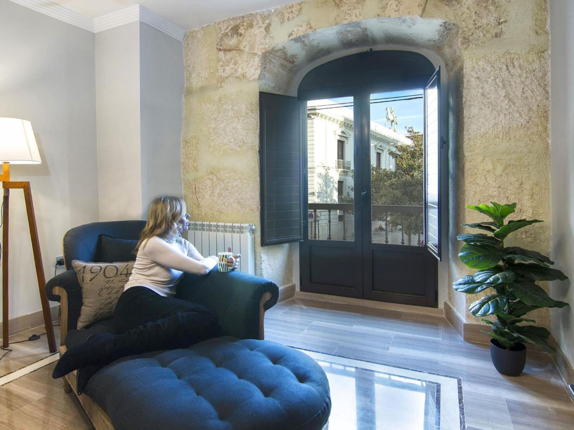 גרנדה Elegant Town Hall Apartment With Views מראה חיצוני תמונה